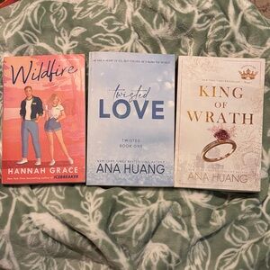 Boxed Set: Wildfire, Twisted Love, King of Wrath - Pink, Blue, Cream Covers